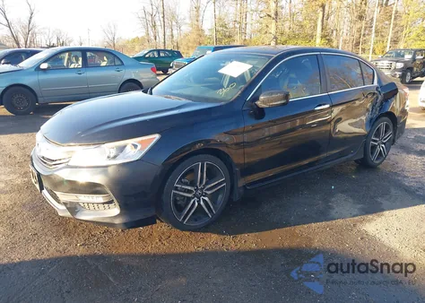 2016 Honda Accord Sport from USA, damaged, VIN 1HGCR2F58GA037384
